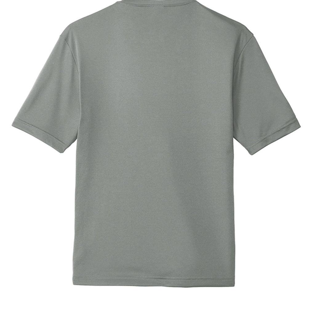 Grey Concrete Heather - ST350 - BACK