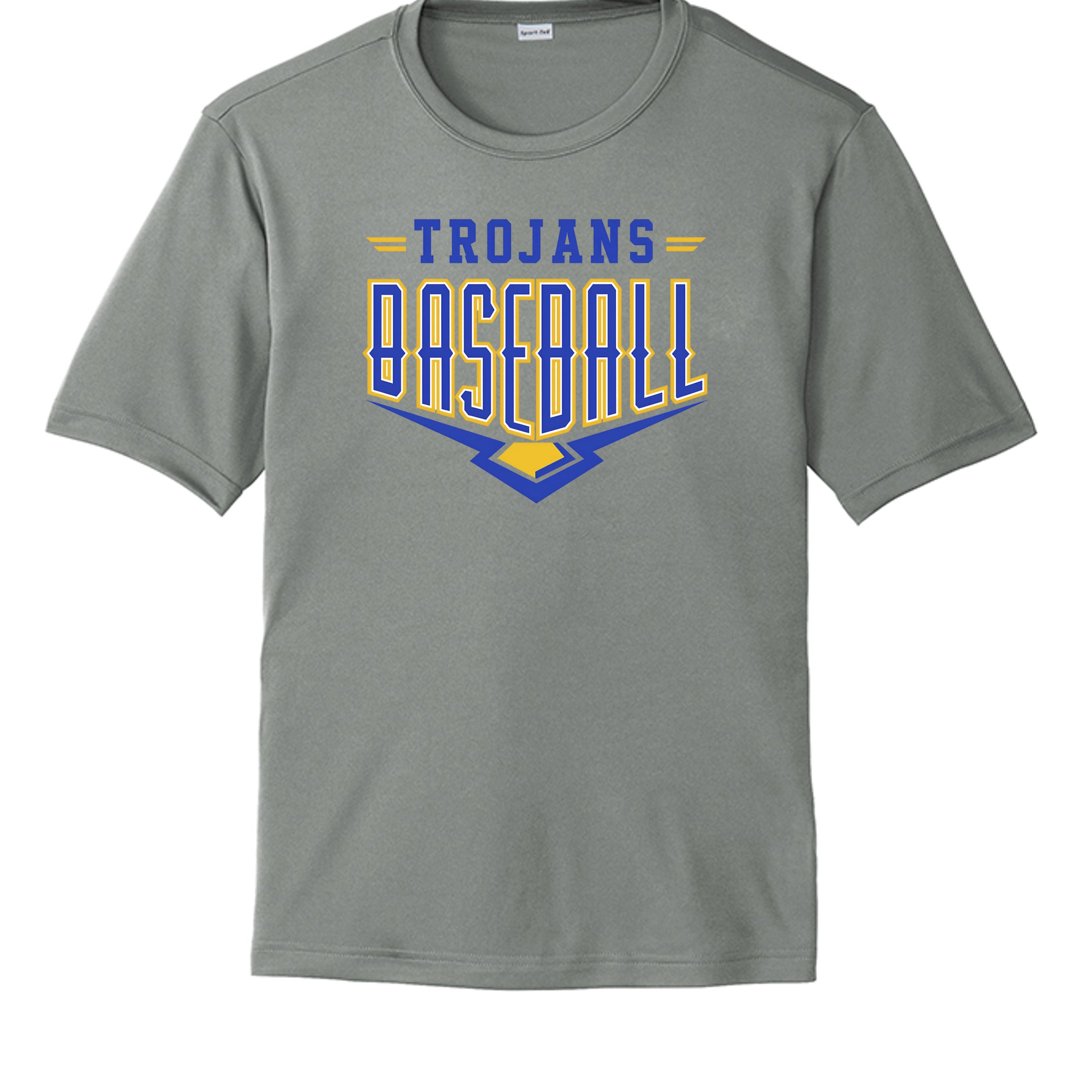 Grey Concrete Heather - ST350 - FRONT